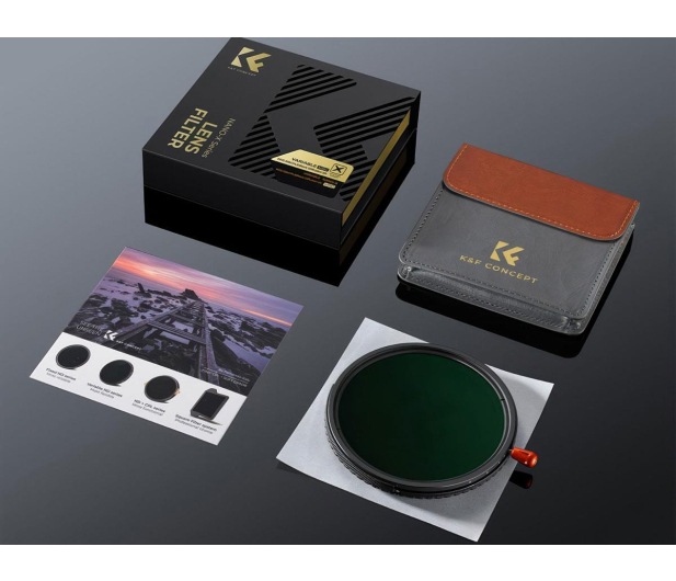 K&F Concept Nano-X MRC CPL & Fader ND2-32 & Black Mist 1/4 - 46 mm - 1550494 - zdjęcie 4